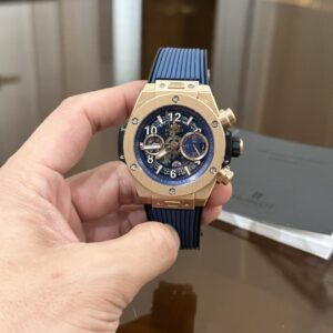 Hublot Big Bang Unico King Gold Blue Replica 11 Men's Watch 42mm (1)