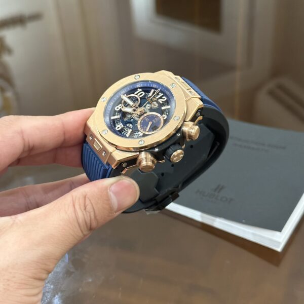 Hublot Big Bang Unico King Gold Blue Replica 11 Men's Watch 42mm (1)