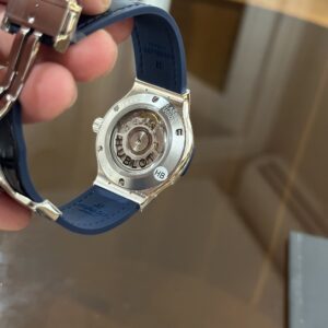 Hublot Classic Fusion Diamonds Blue Dial Replica 11 Watch 38mm (5)