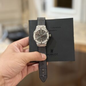 Hublot Classic Fusion Diamonds Gray Dial Replica 11 Watch 38mm (1)