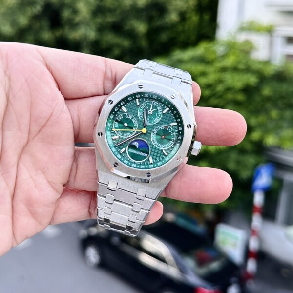 Audemars Piguet Royal Oak 26574ST Green Dial Replica 11 Watch 41mm (3)