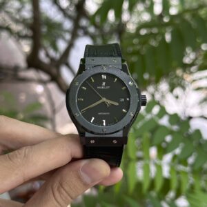 Hublot Classic Fusion Ceramic Black Dial Replica Watch JJZ 42mm (1)