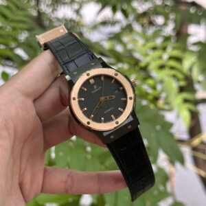 Hublot Classic Fusion Ceramic Demi Carbon Dial Replica Watch JJZ 42mm (1)