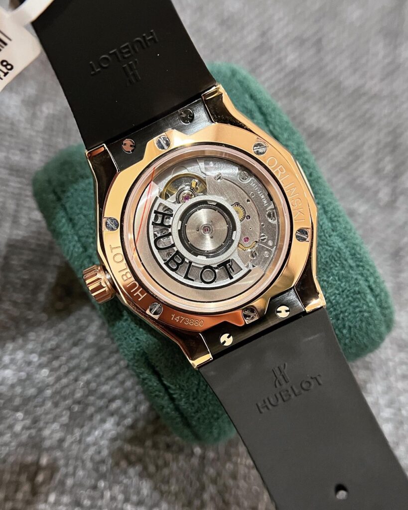 Hublot Orlinski King Gold Custom Full Diamonds Moissanite Replica 11 40mm (7)