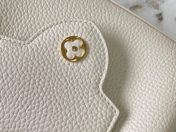 Louis Vuitton LV Capucines Replica Handbags Skin Color 21cm (3)