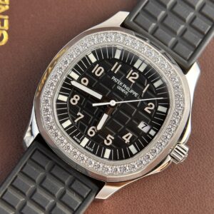 Patek Philippe Aquanaut 5067 Replica 11 Watch Black Rubber PPF (9)