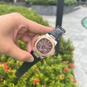 Patek Philippe Nautilus Replica 11 Watch Demi Rose GR Factory 40mm (1)