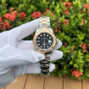 Rolex Yacht-Master 116621 Black Dial Replica Watch Best Quality 40mm (4)