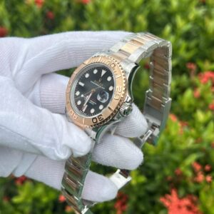 Rolex Yacht-Master 116621 Black Dial Replica Watch Best Quality 40mm (4)