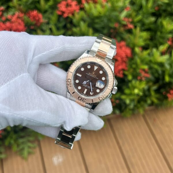 Rolex Yacht-Master 116621 Chocolate Dial Replica Watch Best Quality 40mm (1)