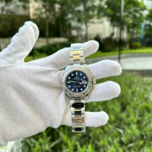 Rolex Yacht-Master 116622 Blue Dial Replica Watch Best Quality 40mm (1)