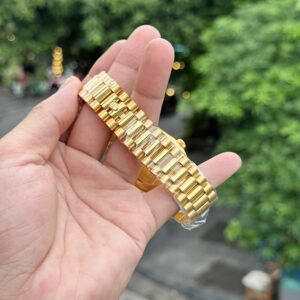 Rolex Day-Date 18K Gold Wrapped Custom Moissanite Diamonds GMF 40mm (6)