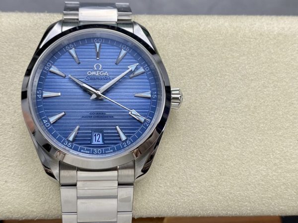 Omega Seamaster Ice Blue Dial Replica 11 Watch VS Factory 41mm (1)