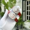 Franck Muller V32 Diamonds Red Color ABF Factory Replica Watch (8)