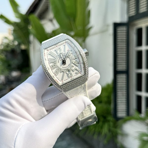 Franck Muller V45 Rep 11 Watch White Color ABF Factory 45mm (2)