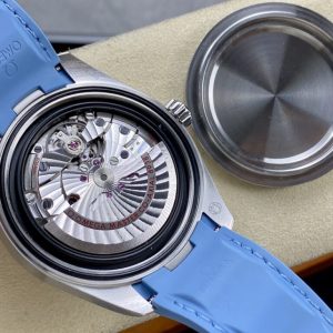 Omega Replica 11 Watch Aqua Terra Woldtimer Summer Blue VSF 43mm (8)