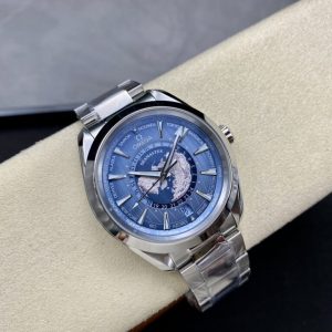 Omega Replica 11 Watch Aqua Terra Woldtimer Summer Blue VSF 43mm (8)