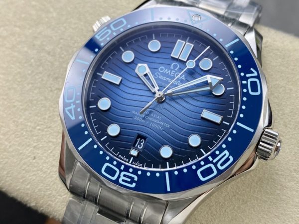 Omega-Seamaster-Replica-Watch-Diver-300m-75th-Anniversary-Summer-Blue 41mm (4)