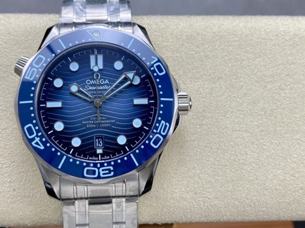 Omega-Seamaster-Replica-Watch-Diver-300m-75th-Anniversary-Summer-Blue 41mm (4)