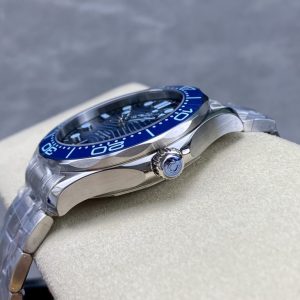 Omega-Seamaster-Replica-Watch-Diver-300m-75th-Anniversary-Summer-Blue 41mm (4)