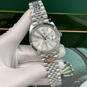 Rolex Datejust 126334 Replica 11 Watch Sliver Dial Clean Factory 41mm (1)