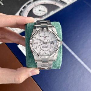 Rolex Replica Watch Sky Dweller 336934 White Dial Men's Watch 42mm (1)