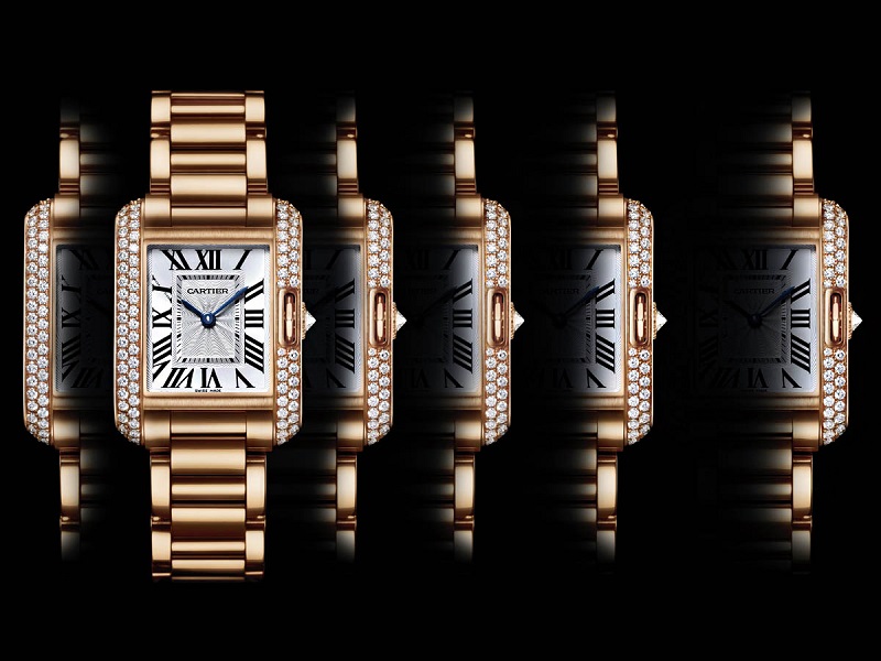 Which country is Cartier watch brand from How much (5)