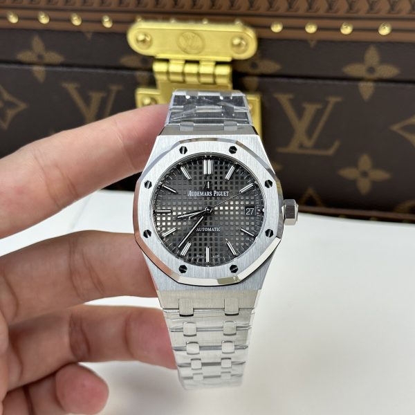 Audemars Piguet Royal Oak 15450ST Gray Dial APS Factory Best Replica 37mm (5)