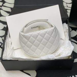 Chanel Cargo Pouch Women White Color Replica Handbags 16cm