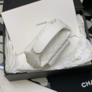 Chanel Cargo Pouch Women White Color Replica Handbags 16cm