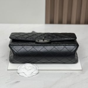 Chanel Classic Black Replica Bags 25cm