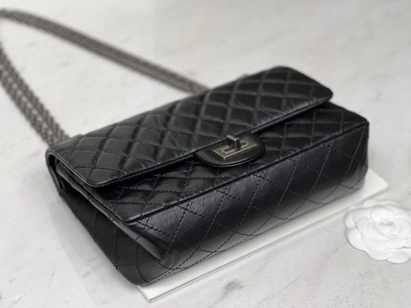 Chanel Classic Black Replica Bags 25cm