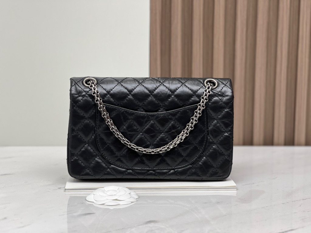 Chanel Classic Black Replica Bags 25cm