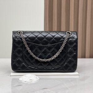 Chanel Classic Black Replica Bags 25cm