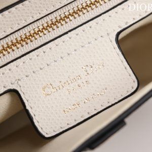 Dior Saddle With Strap Women Replica Handbags White 25cm