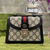 Gucci Ophidia GG Small TopSilver Lock Replica Handbags 18cm