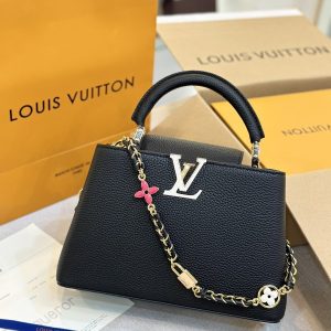 Louis Vuitton LV Capicines BB Python Replica Handbags 27cm