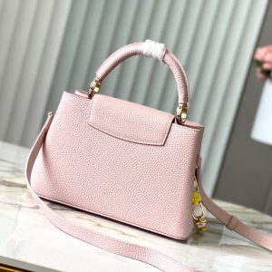 Louis Vuitton LV Capucines BB Women Replica Handbags Pink Color 27cm