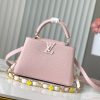 Louis Vuitton LV Capucines BB Women Replica Handbags Pink Color 27cm