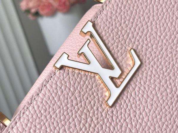 Louis Vuitton LV Capucines BB Women Replica Handbags Pink Color 27cm