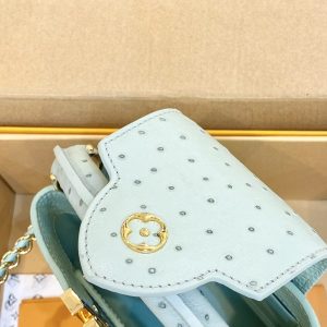 Louis Vuitton LV Capucines Mini Replica Handbags Jade Green 21cm