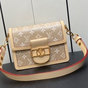 Louis Vuitton LV Dauphine Women Pattern Monogram Replica Handbags 20cm