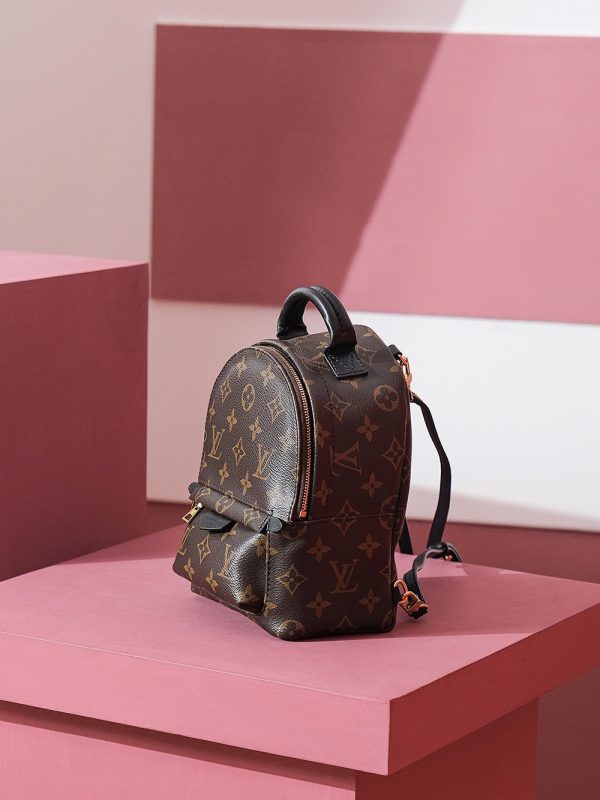 Louis Vuitton LV Palm Springs Mini Monogram Replica Backpack 17cm