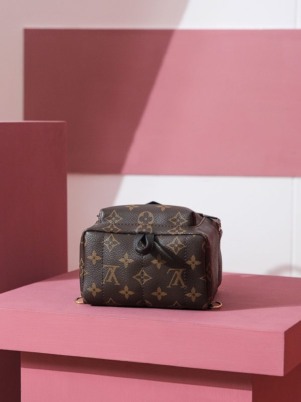 Louis Vuitton LV Palm Springs Mini Monogram Replica Backpack 17cm