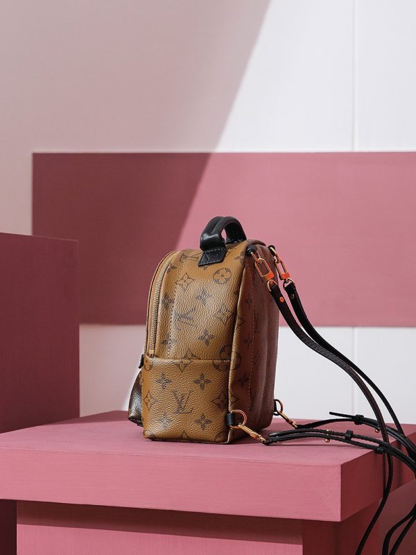 Louis Vuitton LV Palm Springs Reverse Monogram Replica Backpack 17cm