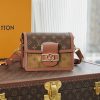 Louis Vuitton Mini Dauphine Monogram Replica Handbags 20cm