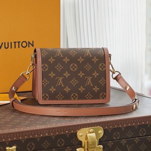 Louis Vuitton Mini Dauphine Monogram Replica Handbags 20cm