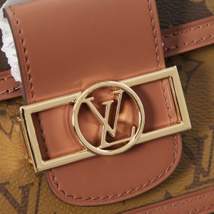 Louis Vuitton Mini Dauphine Monogram Replica Handbags 20cm