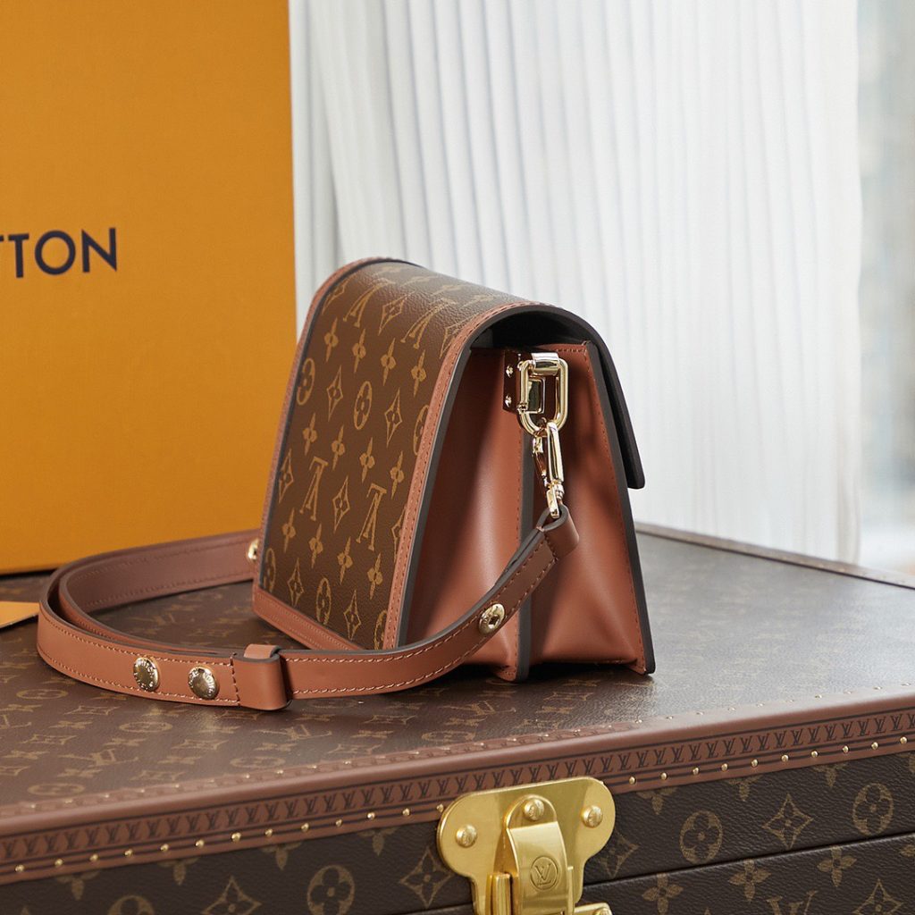 Louis Vuitton Mini Dauphine Monogram Replica Handbags 20cm