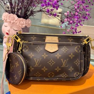 Louis Vuitton Multi Pochette Monogram Replica Handbags 22cm